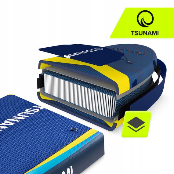 Надувна SUP дошка TSUNAMI PRO 350 см з веслом T13 (P-5905973405614) | Зображення 8
