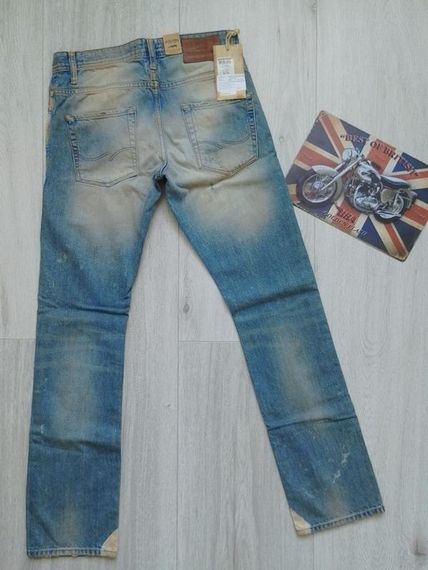 Чоловічі джинси з потертостями Jack & Jones | Зображення 2