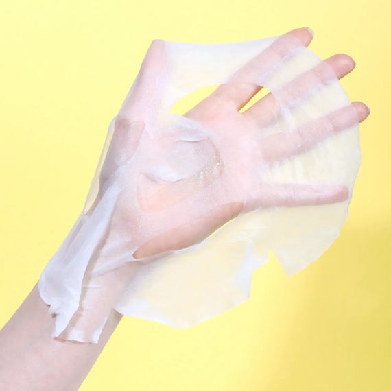 Тканевая маска для упругости и сияния кожи с ретинолом APLB Retinol Vitamin C Vitamin E Sheet mask (25 ml) | Зображення 1