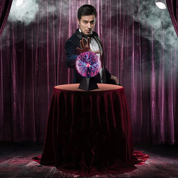 Плазмова куля світильник 6 дюймів, інтерактивний нічник, магія світла та змійок у вас удома | Зображення 8