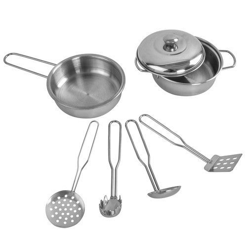 Детская деревянная кухня Kruzzel 22114 с посудой и светом, коричневая | Зображення 7