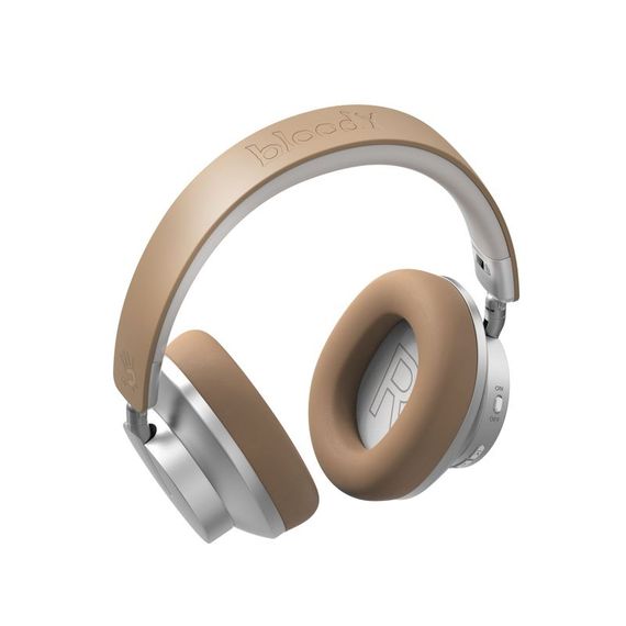 Гарнітура ігрова Bloody MH390 (Khaki), пісочний колір, Bluetooth v5.3 + 3.5 Jack | Зображення 1