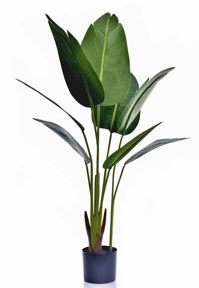 Искусственное банановое дерево 120 см в горшке – декоративное растение | Зображення 2