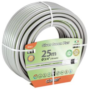 Шланг садовий для поливу Claber Silver Green Plus 9063 (25 м, 3/4", 5 шарів)