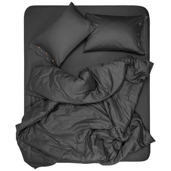 Підковдра ARDESTO Mix&amp;Match Premium, 160х220см, 100% бавовна, сатин, сірий (ART1622DVY) | Зображення 6