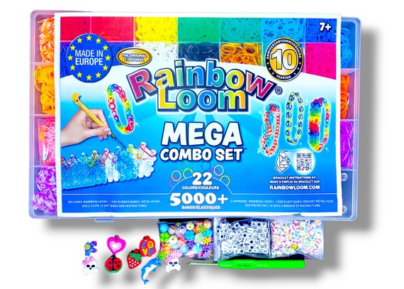 Набір гумок для плетіння браслетів Rainbow Loom, 5000 шт | Зображення 8
