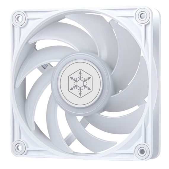 SilverStone Корпусний вентилятор Vista VS120W-ARGB, 120mm, 2000rpm, 4pin PWM, 4-1 pin ARGB (5V LED), 30,6dBa (SST-VS120W-ARGB) | Зображення 1