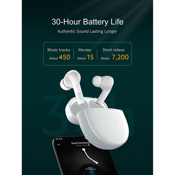 Навушники QCY T18 White (1052463) | Зображення 2