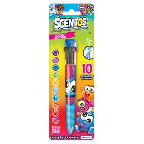 Многоцветная ароматная шариковая ручка Волшебное настроение W3 Scentos 11779-2(Blue)