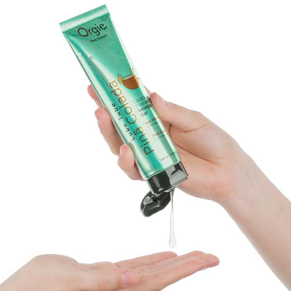 Лубрикант на водній основі Orgie Lube Tube Pina Colada, 100 мл, смак та аромат піна колади | Зображення 1