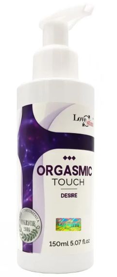 Ароматизований лубрикант та масажний гель 2 в 1 з збуджуючим ефектом Love Stim - Orgasmic Touch Desire, 150 ml Sex Aura | Зображення 1