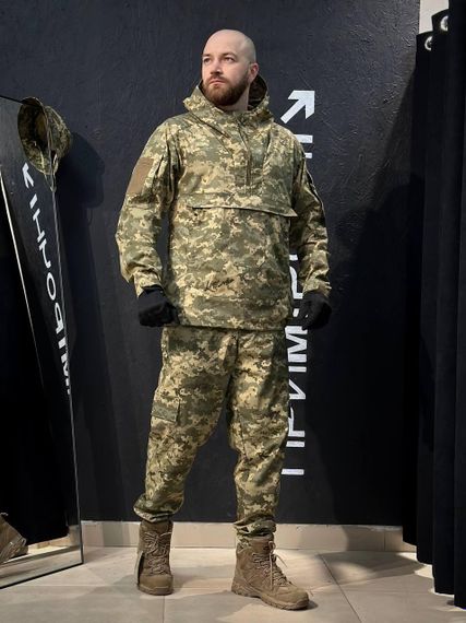 Тактичний Військовий Комплект Піксель Полегшений Gladiator Анорак Куртка + Штани Джогери мм14 | Зображення 2