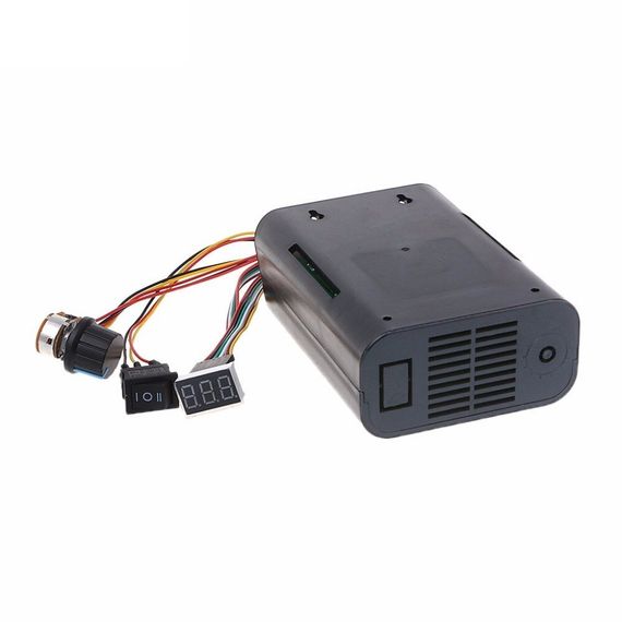 ШИМ регулятор PWM 10-55V 40/60А реверс, дисплей, корпус | Зображення 3