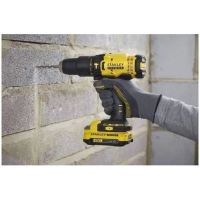 Шуруповерт Stanley FatMax, ударный, Li-lon 18В, 50 Нм, 2 АКБ + ЗУ, кейс (SFMCD711C2K) | Зображення 3