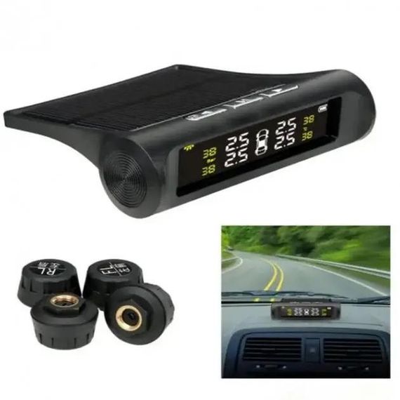 Система контролю тиску у шинах TPMS+SOLAR зовнішні датчики YK-50 | Зображення 2