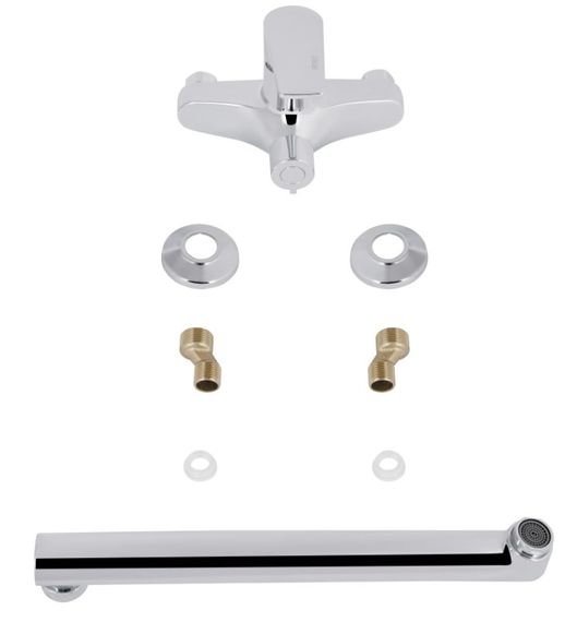 Змішувач для ванни Brinex 35C 005, Chrome (k35) BRIN35C005 | Зображення 1