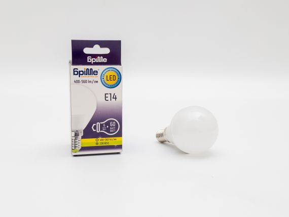 Лампа светодиодная LED 6W E14 NW G45-PA "SG 220V | Зображення 3