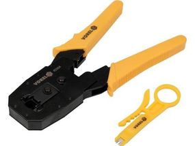 Кліщі зажимні телефонних мережевих клем RJ45 RJ10 RJ11 VOREL-45504