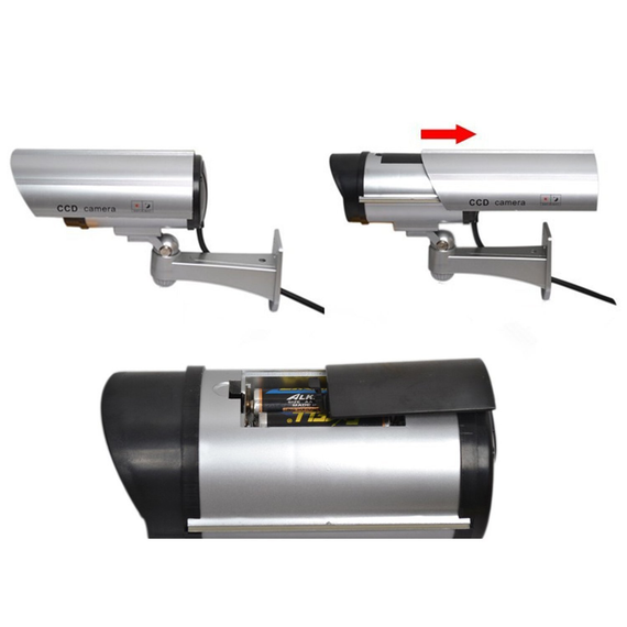 Муляж камери відеоспостереження Dummy IR Camera з датчиком руху 160 х 80 х 73 мм, Фіолетовий | Зображення 4