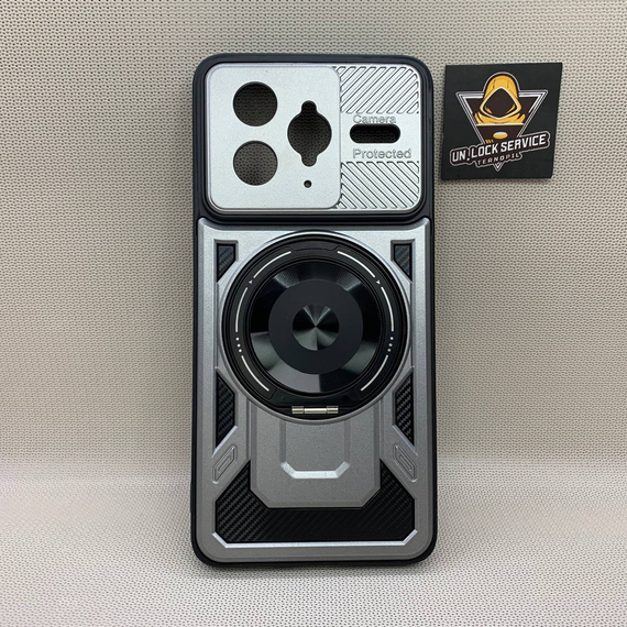 Чохол протиударний Poco F7 Ultra Ring MagSafe з кільцем