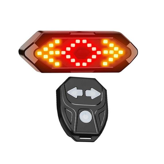 Мигалка для велосипеда на батарейках FY-1820, Розумний задній ліхтар для велосипеда VT-37 | Зображення 4