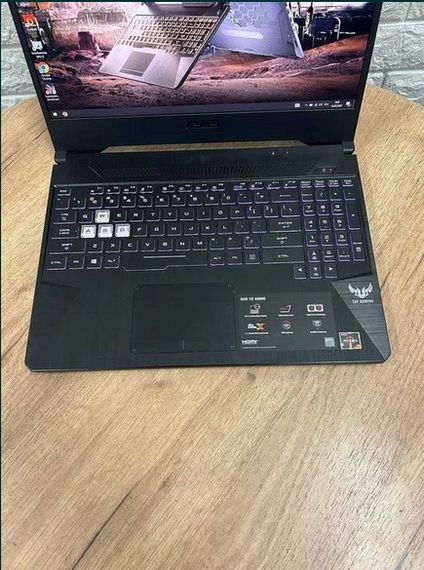 Ноутбук Asus TUF FX505 15,6"120Hz Ryzen 7 3750H 16Gb SSD256Gb+HDD1Tb GTX1660Ti Б/В | Зображення 1