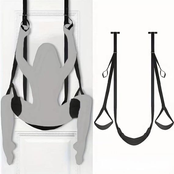 БДСМ Гойдалка Babydoll Універсальний.. Чорний 911880 | Зображення 1