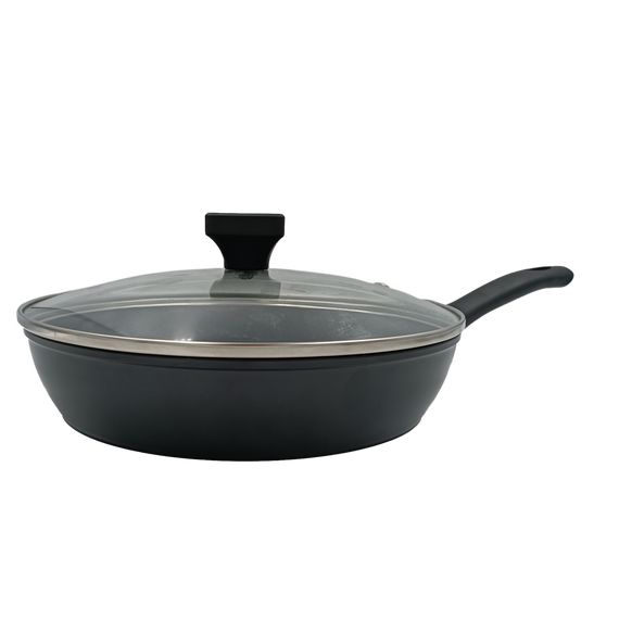 Сковорода PR-2341-28 с крышкой Tiger 28см. 28x5.7см PEPPER