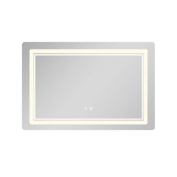 Дзеркало Qtap Cardinal (CA2) 800х600 з LED-підсвічуванням Touch, з антизапотіванням, з димером, рег. темп. кольору (3000-6500K) | Зображення 5