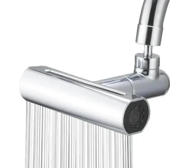Смеситель для кухни с водопадом поворотный барботер SHOWER HEAD | Зображення 1