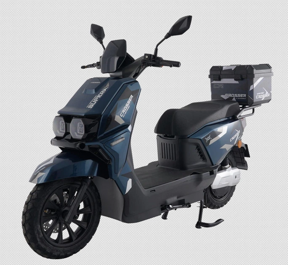 Електроскутер Crosser CR-17 2500W 72V 35Ah Graphene, до 80 км, 65 км/год, потужний електроскутер для міста | Зображення 7