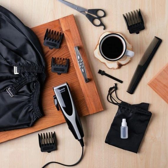 Машинка для стрижки від акумулятора MAGIO, Машина для стрижки в домашніх умовах Тример скронь SC-19 | Зображення 9