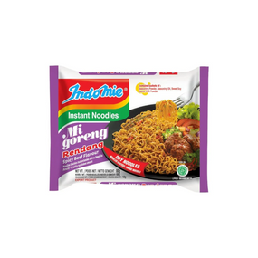 Лапша Indomie Ми Горенг Ренданг со вкусом говядины 80г 089686171648