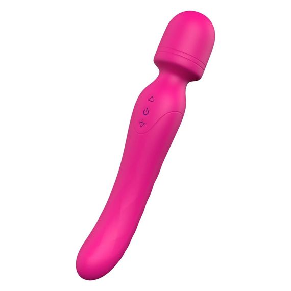 Вибратор-микрофон с подогревом Dream Toys Essentials Heating Bodywand, розовый, 23 × 3,6 см Sex Aura | Зображення 9