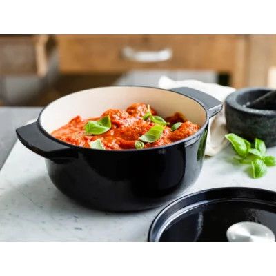 Каструля KitchenAid чавунна з кришкою 3,3 л Чорна (CC006058-001) | Зображення 7