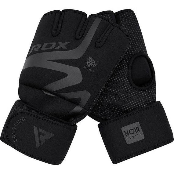 Рукавиці неопренові RDX T15 Noir Inner Matte Black M | Зображення 1