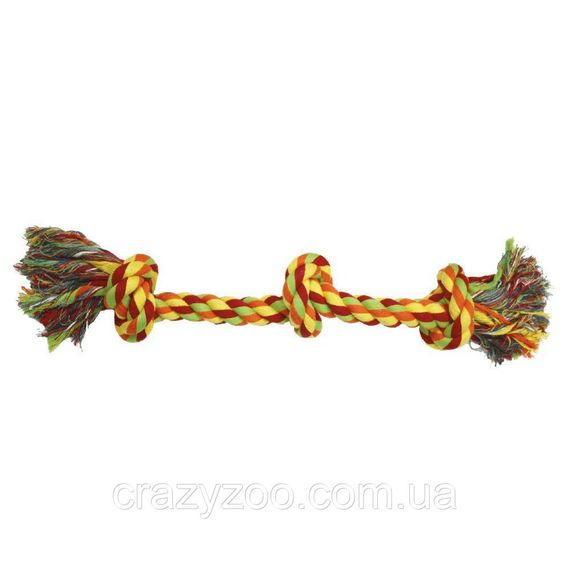 Игрушка для собак Croci канат-грейфер три узла 50.8 см C6098312 | Зображення 1