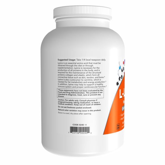 L-Lysine Powder - 454g | Зображення 2