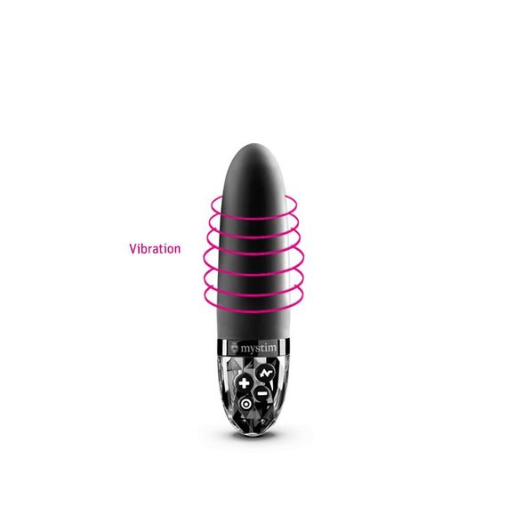Вібратор з електростимуляцією Mystim Sleak Freak Black Edition | Зображення 5