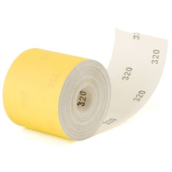 Шліфувальна шкурка на паперовій основі К320, 115мм * 50м INTERTOOL BT-0826 | Зображення 2