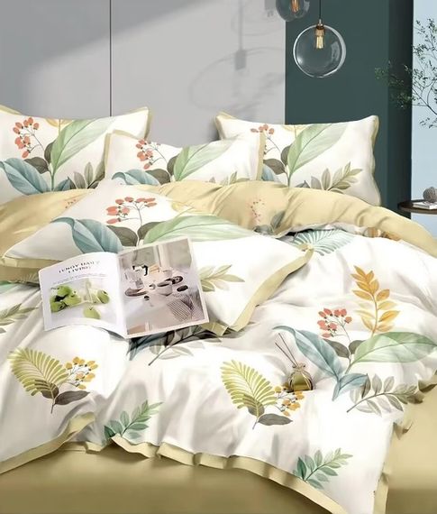 Комплект постільної білизни Soho Євро Elle 200х230 см Limonta Yellow