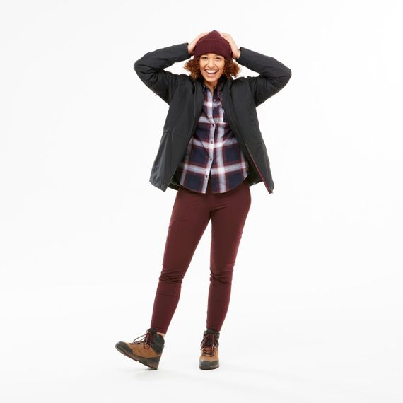 Куртка жіноча SH500 3 в 1 водонепроникна для зимового туризму - XS | Зображення 1