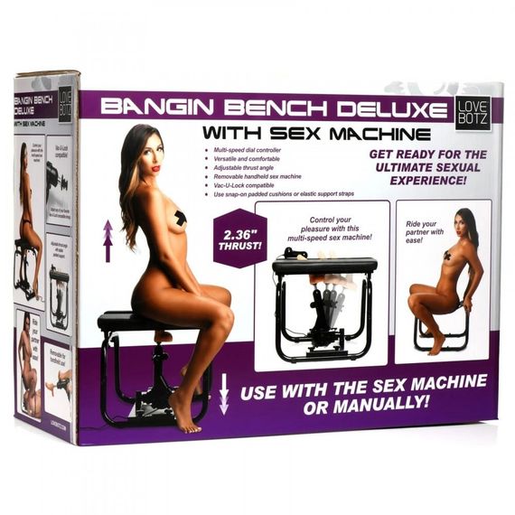 Секс-машина стілець Deluxe Bangin' Bench with Sex Machine мультишвидкісна | Зображення 9