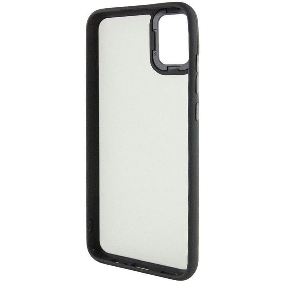 Чохол TPU+PC Lyon Frosted для Samsung Galaxy A07 Black | Зображення 2