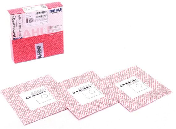 Кільця поршневі VW LT 28-55 2.4TD 77.51mm +1.0  1.75-2-3  029 54 N2