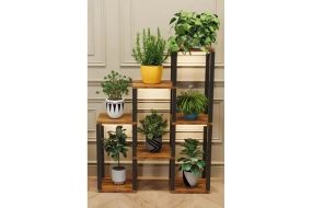 Підставка для квітів CVT-8 металева багаторівнева стійка