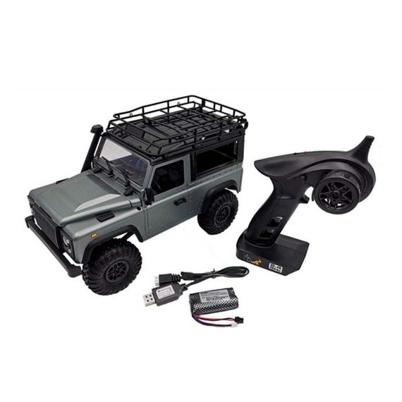 Машинка на радіокеруванні MN Model 99S Defender 4WD 1/12 RTR (MN 99S Gray) | Зображення 3