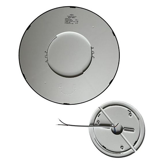 Светильник светодиодный Biom MD-01-R28-5 28w круглый 5000К чорный | Зображення 2