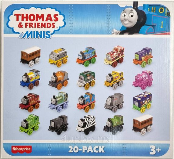 Ігровий набір із 20 міні-поїздів Паровозик Томас і друзі. Thomas & Friends MINIS Toy Train 20 Pack Fisher-Price