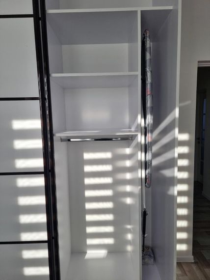 Прасувальна дошка вбудована у шафу, метал Базова 110*30 Металізований | Зображення 3